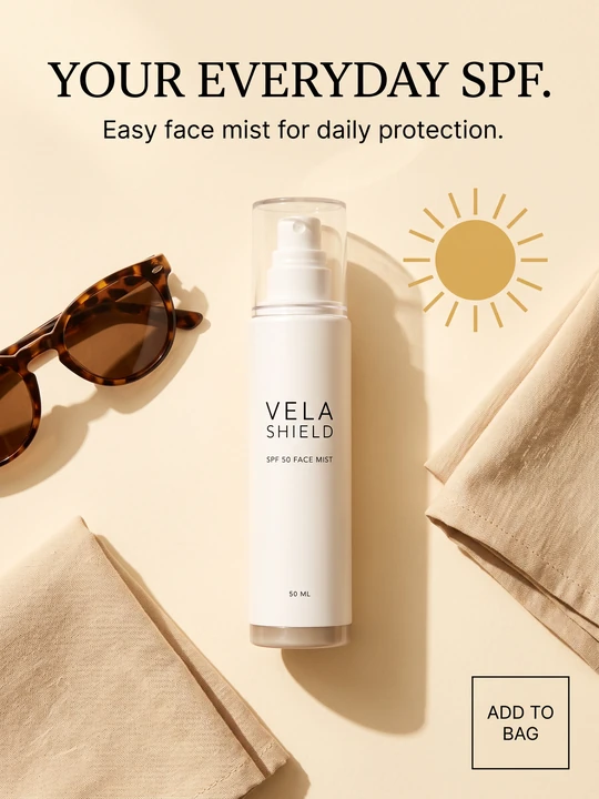 Generic everyday Vela Shield lifestyle advertisement